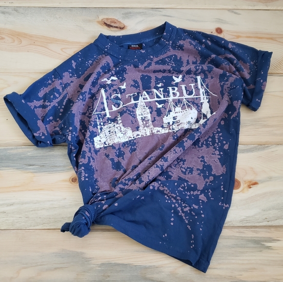 Made In Turkey Istanbul Acid Wash Travel Shirt - Picture 4 of 7